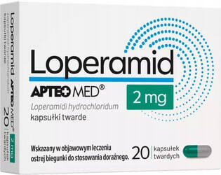 Loperamid APTEO MED 20 kapsułek