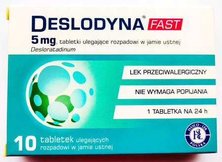 Deslodyna Fast 10 tabletek