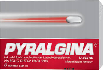 Pyralgina 6 tabletek