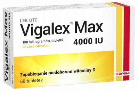 Vigalex Max 4000IU 60 tabletek