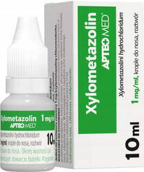 Xylometazolin APTEO MED 0,1% krople 10ml