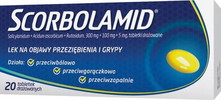 Scorbolamid 20 tabletek