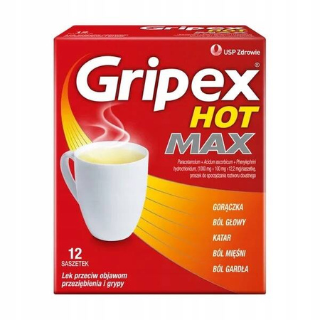 Gripex Hot MAX 12 saszetek