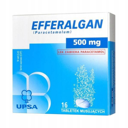Efferalgan 500mg 16 tabletek