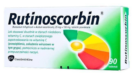 Rutinoscorbin 90 tabletek