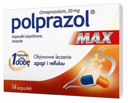 Polprazol Max 14 kapsułek