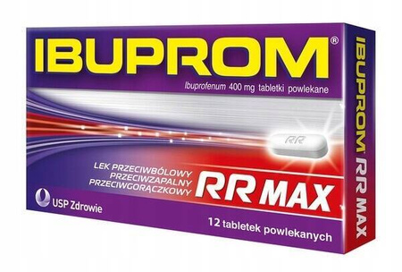 Ibuprom RR MAX 12 tabletek
