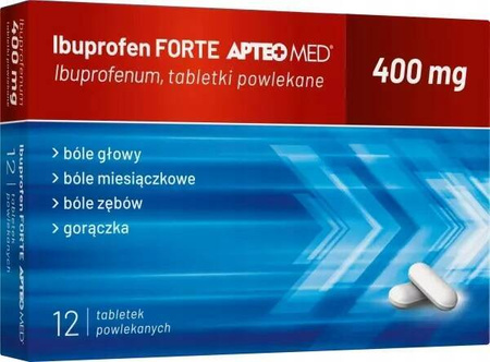 Ibuprofen Forte APTEO MED 12 tabletek