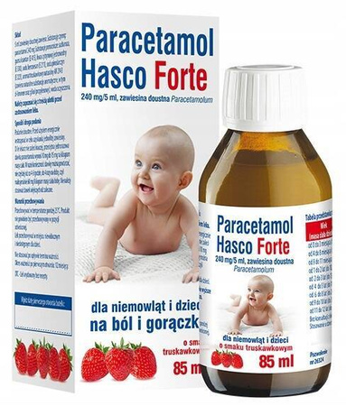 Paracetamol Hasco Forte zawiesina 85ml