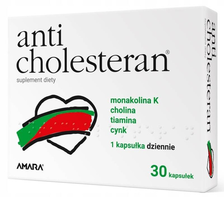 Anticholesteran 30 kapsułek