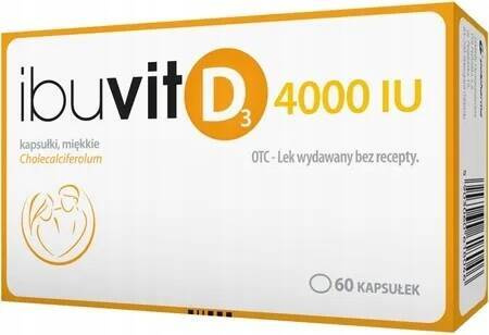 Ibuvit D3 4000 60 kapsułek
