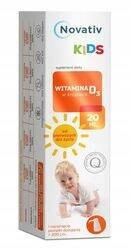 Novativ Kids Witamina D3 w kroplach 20ml