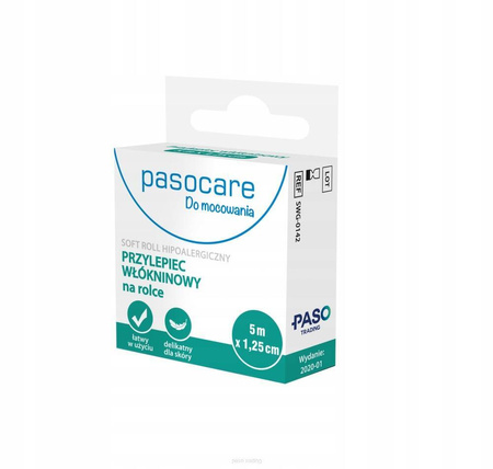 Przylepiec włókninowy Pasocare na rolce 5mx1,25cm