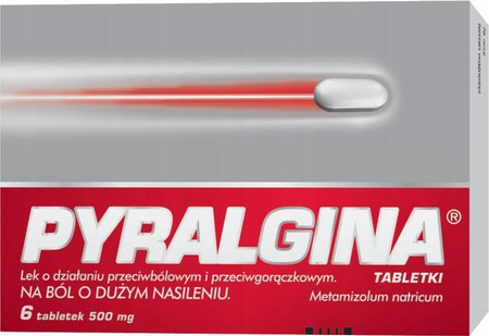 Pyralgina 6 tabletek
