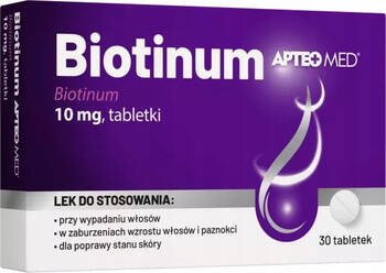Biotinum APTEO MED 30 tabletek