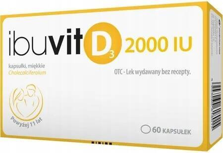 Ibuvit D3 2000 60 kapsułek