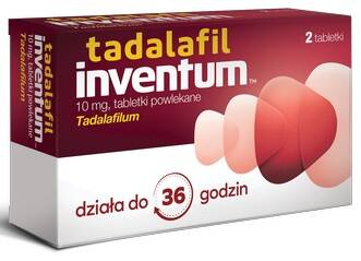 Tadalafil Inventum 2 tabletki