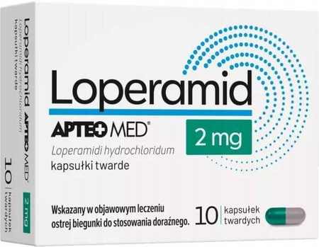 Loperamid APTEO MED 10 kapsułek