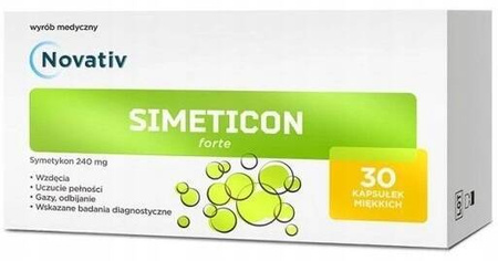 Simeticon Forte 30 kapsułek