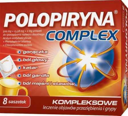 Polopiryna Complex 8 saszetek