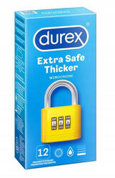 Durex Extra Safe prezerwatywy 12 sztuk
