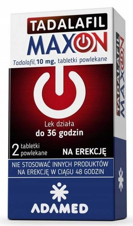 TADALAFIL MAXON 2 tabletki