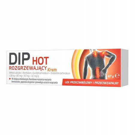 DIP HOT krem rozgrzewający 67g