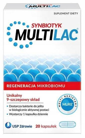 Multilac 20 kapsułek