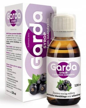 Garda Syrop z porostem islandzkim 120ml