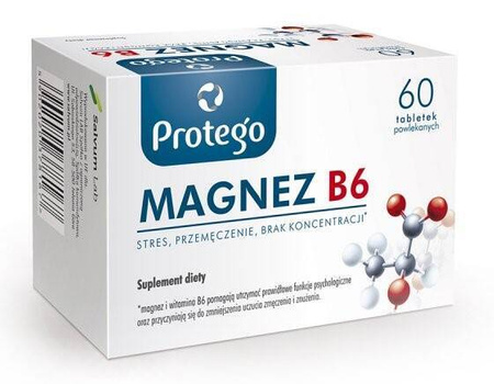 Protego Magnez B6 60 tabletek