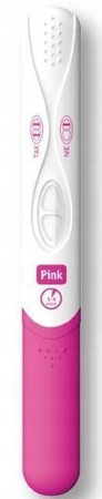 Test Ciążowy Pink Strumieniowy Super Czuły 1 sztuka