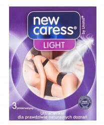 New Caress Light prezerwatywy 3 sztuki