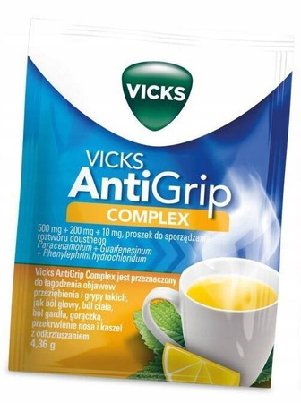 Vicks AntiGrip Complex 10 saszetek
