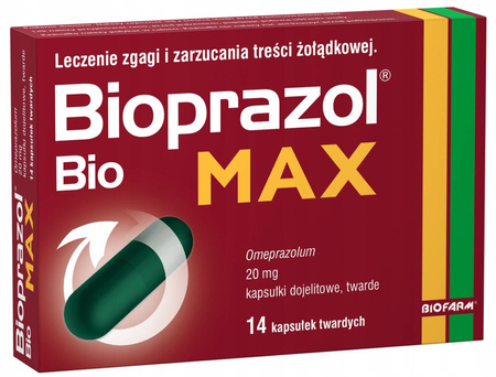 Bioprazol Bio Max 14 kapsułek