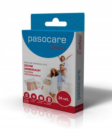Plastry hipoalergiczne Pasocare 26 sztuk