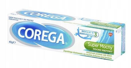 Corega Super Mocny krem do protez 40 g