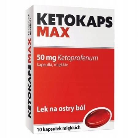 Ketokaps MAX 10 kapsułek