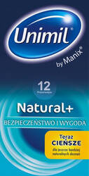 Unimil Natural+ 12 sztuk