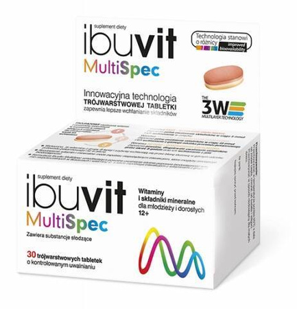 Ibuvit MultiSpec 30 tabletek