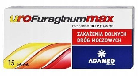uroFuraginum Max 15 tabletek