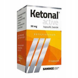 Ketonal Active 10 kapsułek