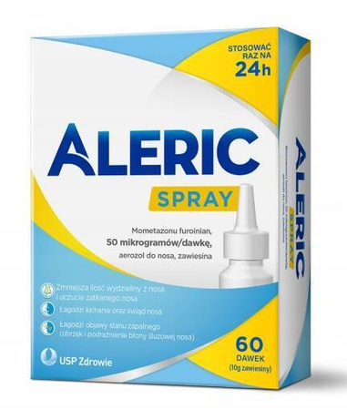 Aleric Spray aerozol 60 dawek