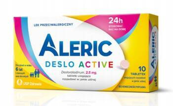 Aleric Deslo Active 2,5mg 10 tabletek