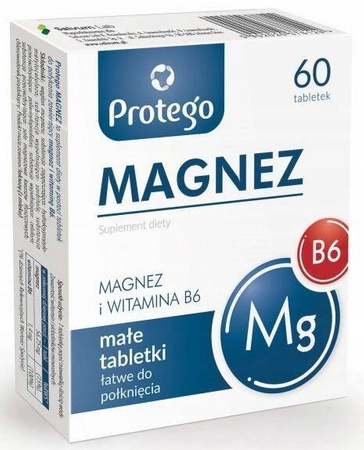 Protego Magnez i Witamina B6 60 tabletek
