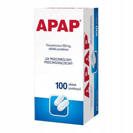 Apap 100 tabletek