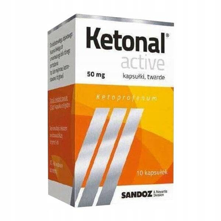 Ketonal Active 10 kapsułek