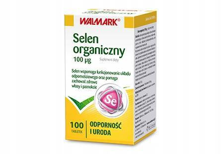 Selen organiczny 100 tabletek