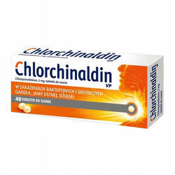 Chlorchinaldin 40 tabletek