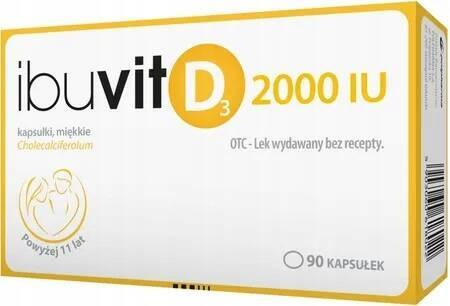 Ibuvit D3 2000 90 kapsułek