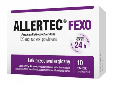 Allertec Fexo 10 tabletek